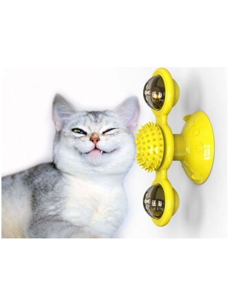 Zabawka dla kota przyssawka obrotowa - 3